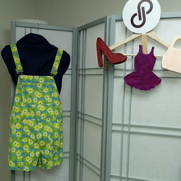 955 Originals  Lemon Lime Floral romper - Picture 6 of 16